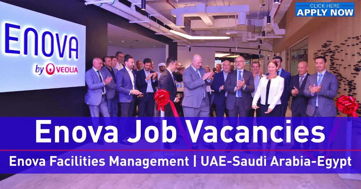 ENOVA Careers in Dubai 2026 Facilities Management Jobs in UAE