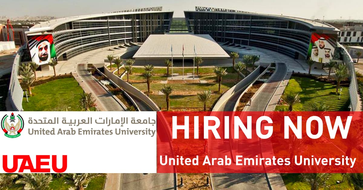 UAEU Careers 2026: United Arab Emirates University Jobs