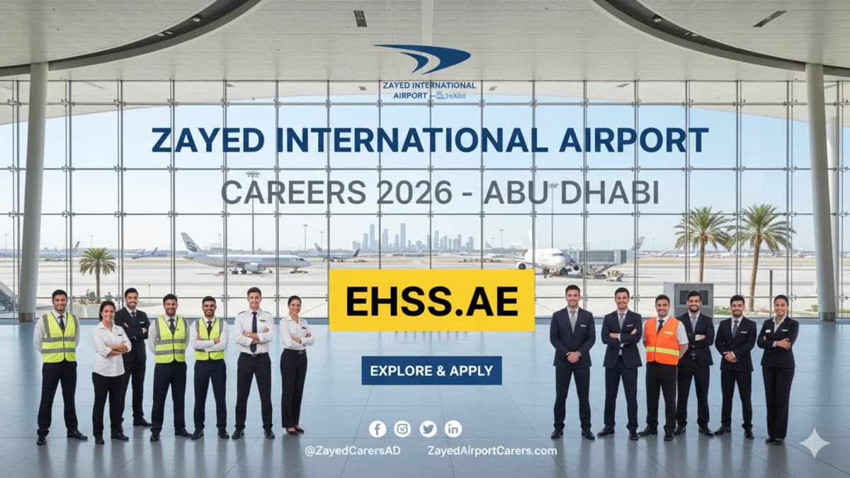 Zayed International Airport Careers 2026 - Abu Dhabi
