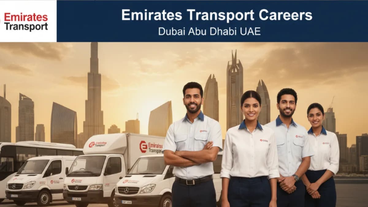 Emirates Transport Careers in UAE 2026: Dubai & Abu Dhabi Jobs – Apply Now
