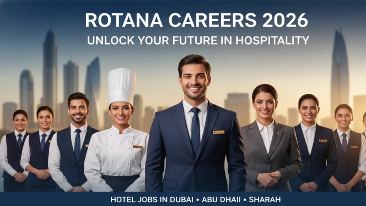 Rotana Careers 2026: Hotel Jobs in Dubai Abu Dhabi Sharjah