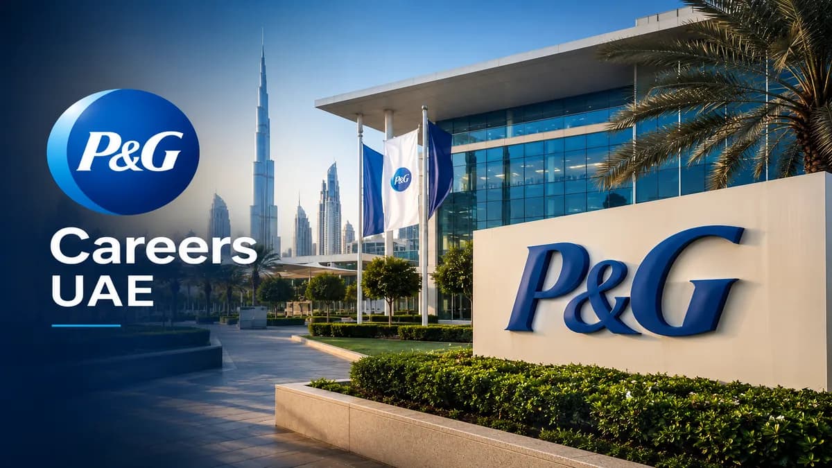 P&G Careers in Dubai Job Vacancies UAE