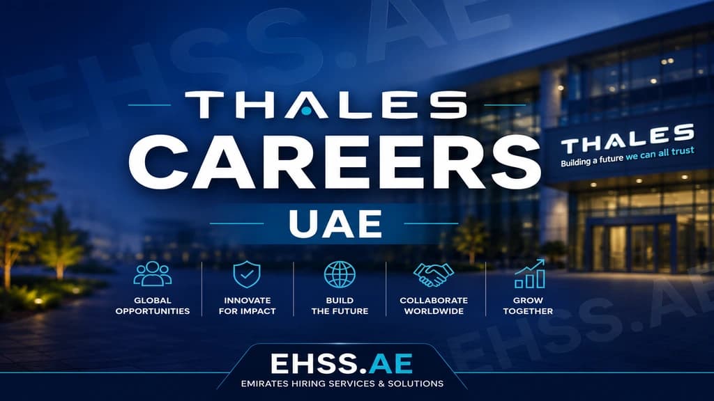 Thales Careers in UAE 2026: New Job Vacancies