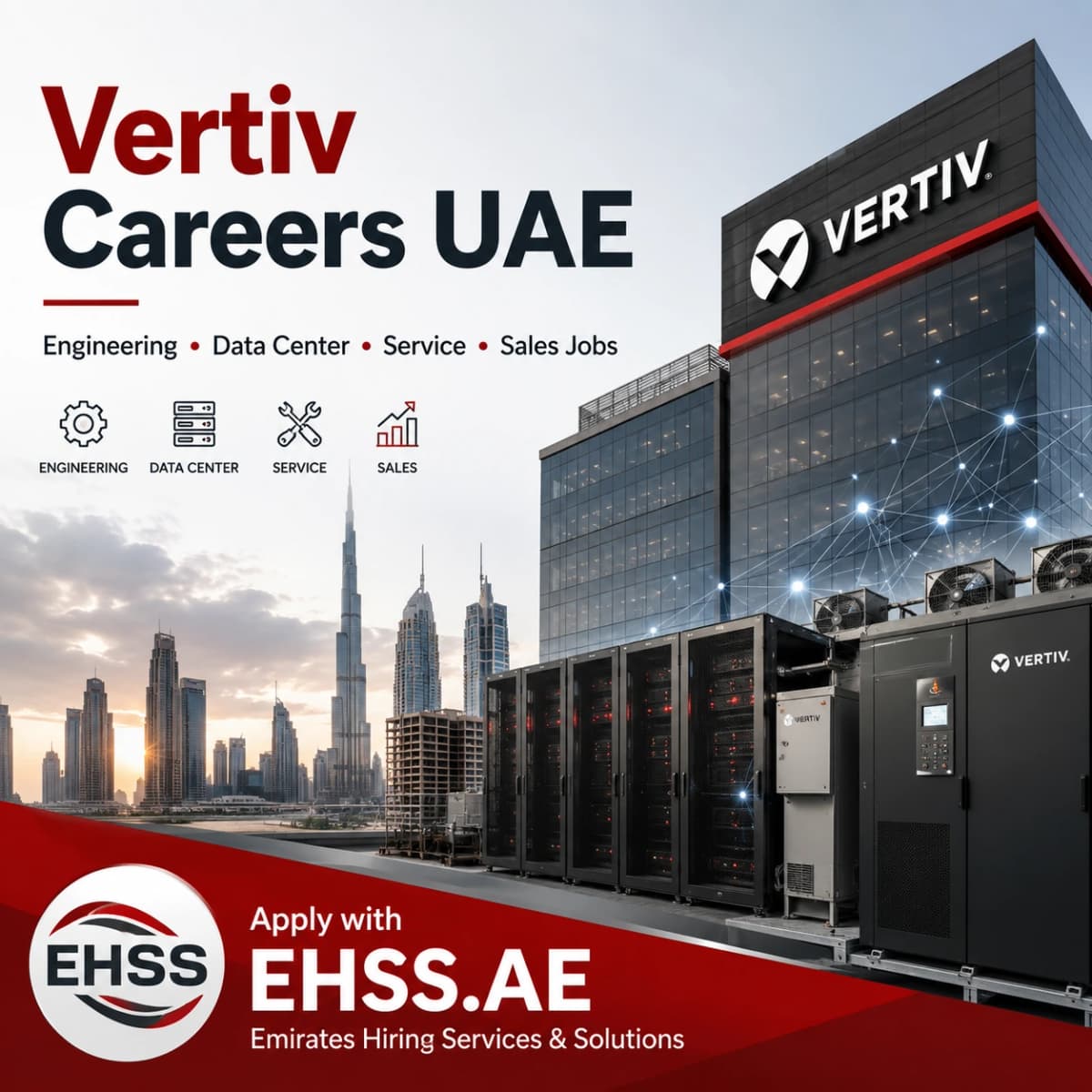 8 Vertiv UAE Jobs Open Right Now (June 2026) — Switchgear, Busbar & More