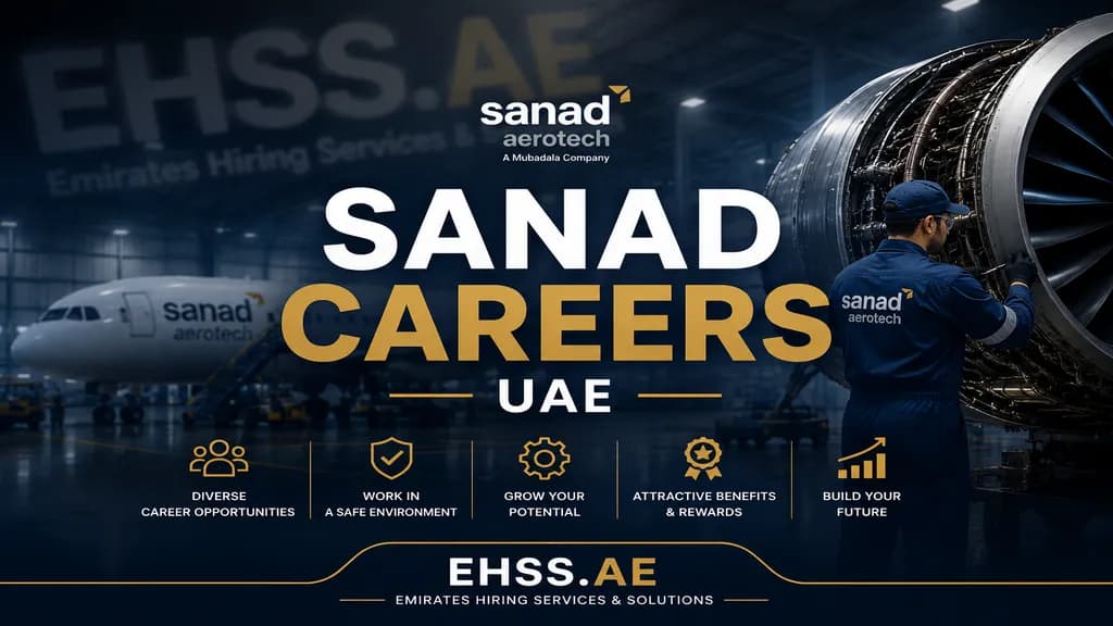 Sanad Careers UAE 2026 | Latest Jobs at Sanad Aerotech in Abu Dhabi