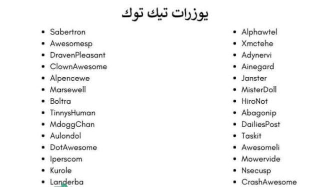 120+ مستخدمي Tik Tok 2024 أجمل مستخدم ثلاثي ورباعي لـ Tik Tok1