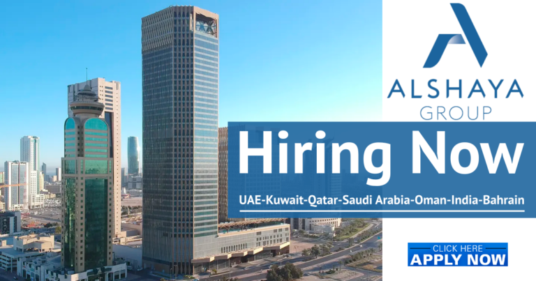 Alshaya Careers Dubai 2025, Alshaya Walk in Interviews
