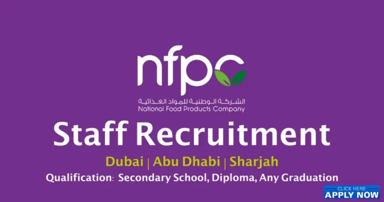 National Food Products Company Careers NFPC UAE Jobs 2025