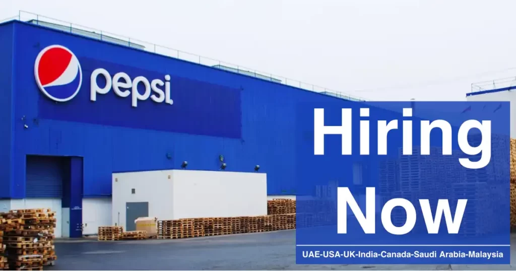 PepsiCo Careers in Dubai 2025 Latest Job Vacancies in UAE - Apply Now