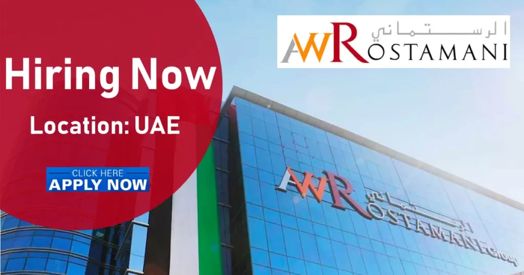 AW Al Rostamani Group Careers in Dubai & UAE 2025 Apply Now