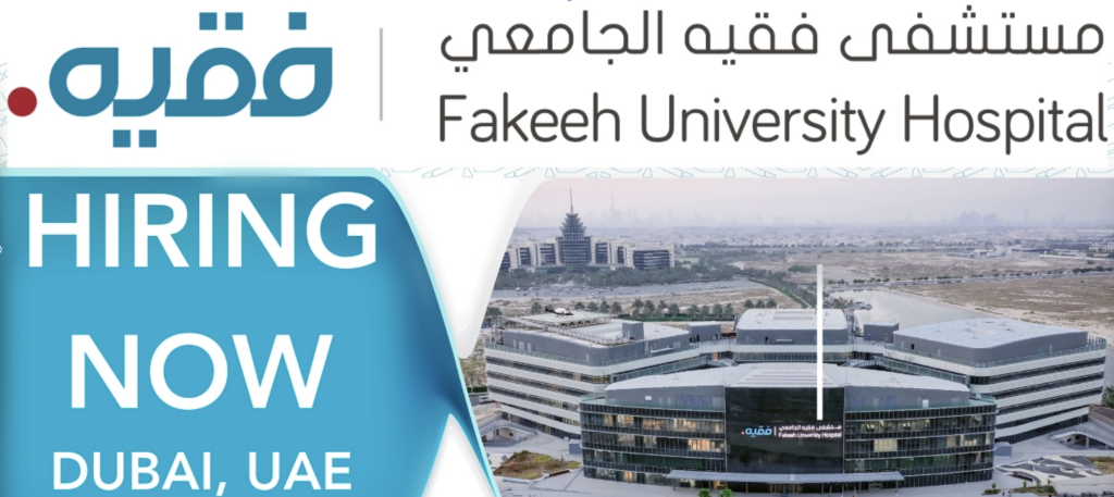 Fakeeh University Hospital Careers: FUH Jobs in UAE 2025