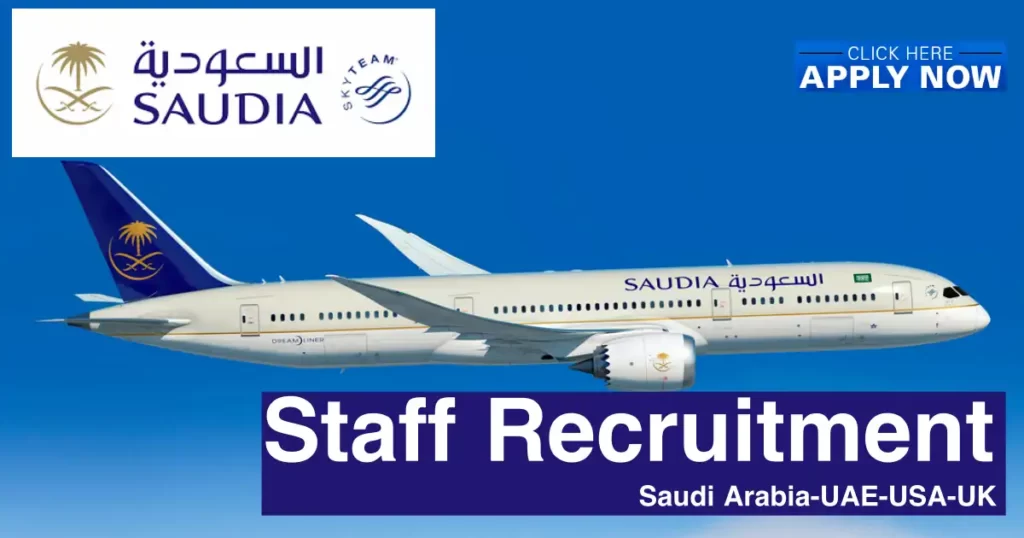 Saudi Airline New Jobs in Middle East | UAE | Saudi Arabia | Bahrain - Apply Now