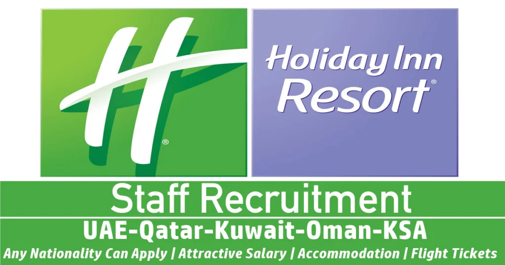 Latest Holiday Inn Careers 2025 Hotel Jobs in Dubai & Abu Dhabi Today