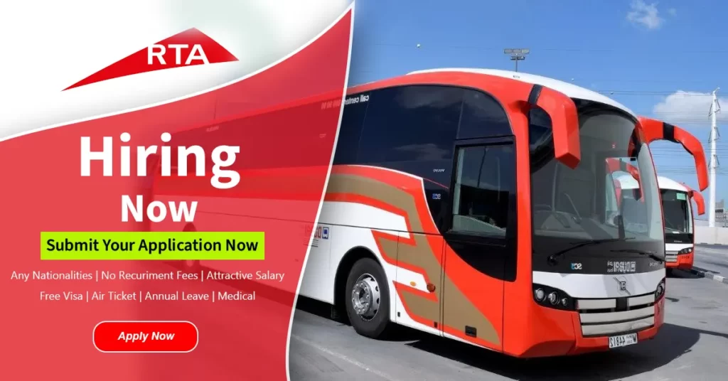 RTA Careers Dubai New Job Vacancies in UAE Hiring now