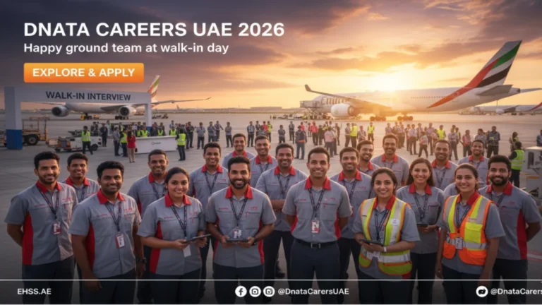 Dnata Careers UAE 2026: Walk-in Interviews – Freshers Welcome