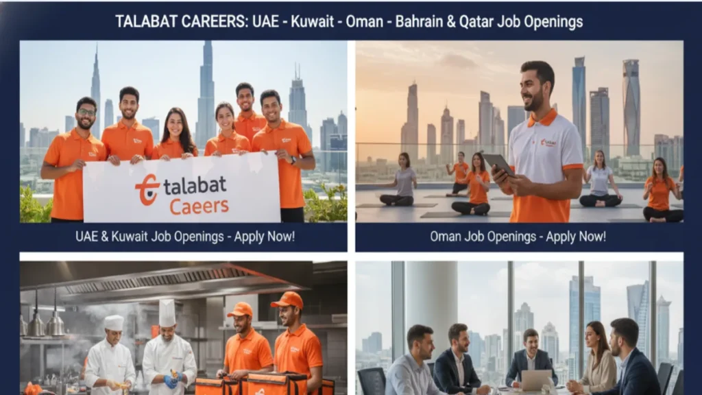 Talabat Careers in UAE - Kuwait - Oman - Bahrain & Qatar Job Openings