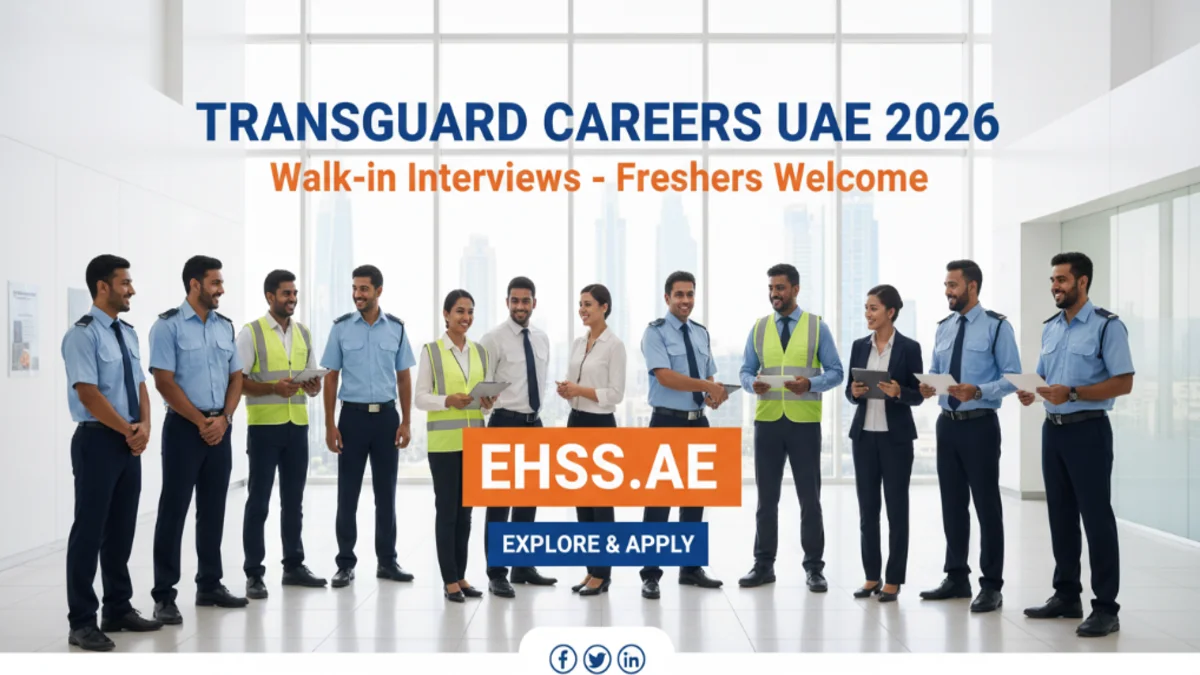 Transguard Careers UAE 2026: Walk-in Interviews – Freshers Welcome