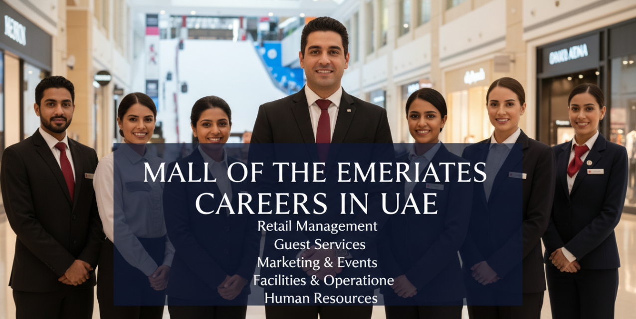 Jobs in Mall of Emirates Dubai UAE New Openings 2026