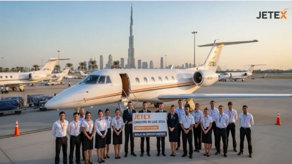 Jetex Careers in UAE 2026 – Freshers Welcome & Walk-in Opportunities!