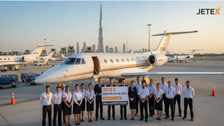 Jetex Careers in UAE 2026 – Freshers Welcome & Walk-in Opportunities!