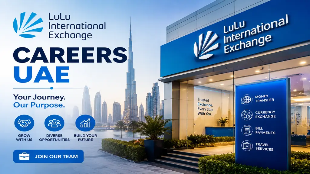 LuLu International Exchange Careers Jobs in Dubai 2026