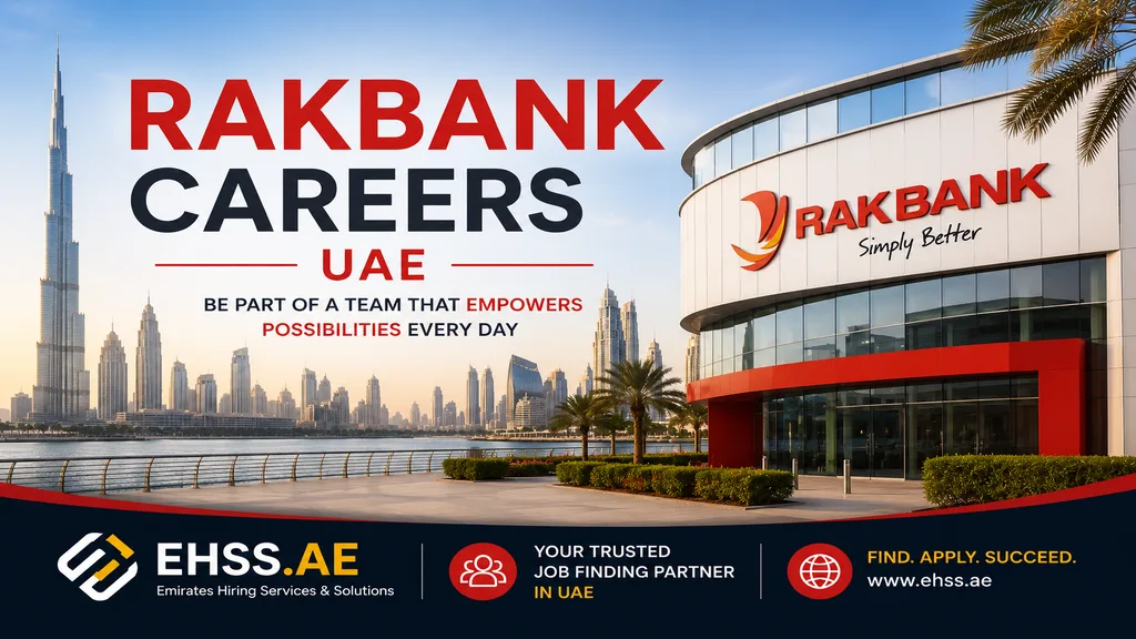 RAKBANK Careers UAE – New Job Openings 2026