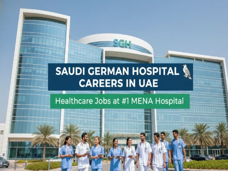 Saudi German Hospital Careers UAE 2026: Verified Jobs & Salary(5k-45k AED)