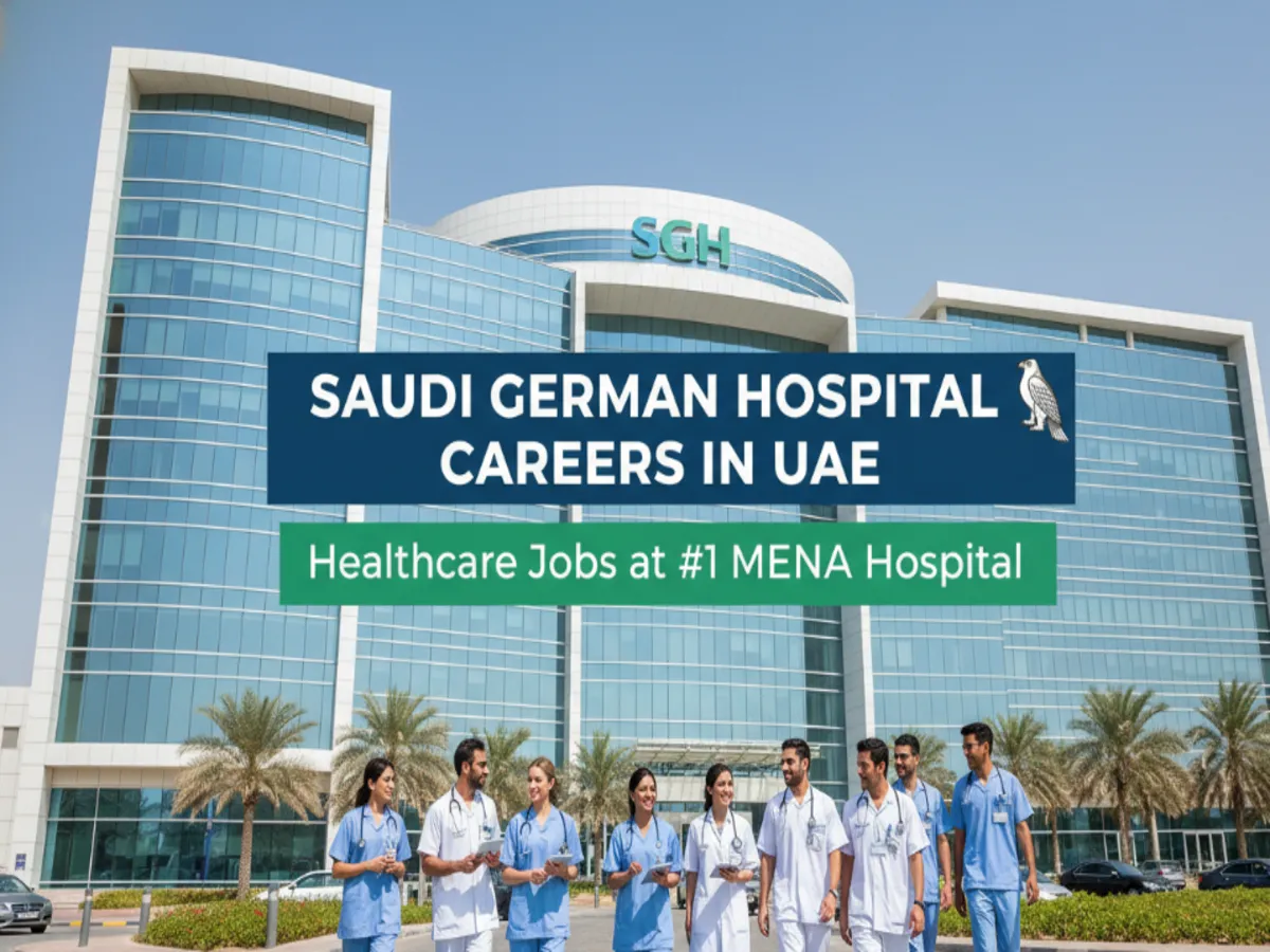 Saudi German Hospital Careers UAE 2026