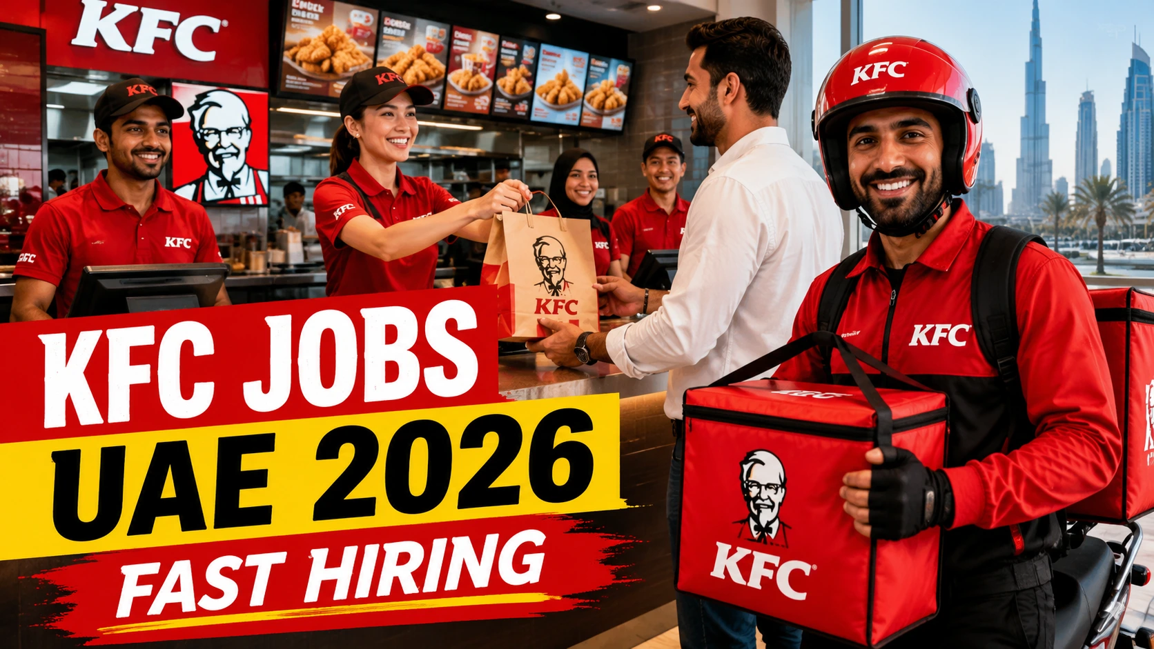 KFC Careers UAE 2026: Fast Hiring Jobs in Dubai (Americana Restaurants)