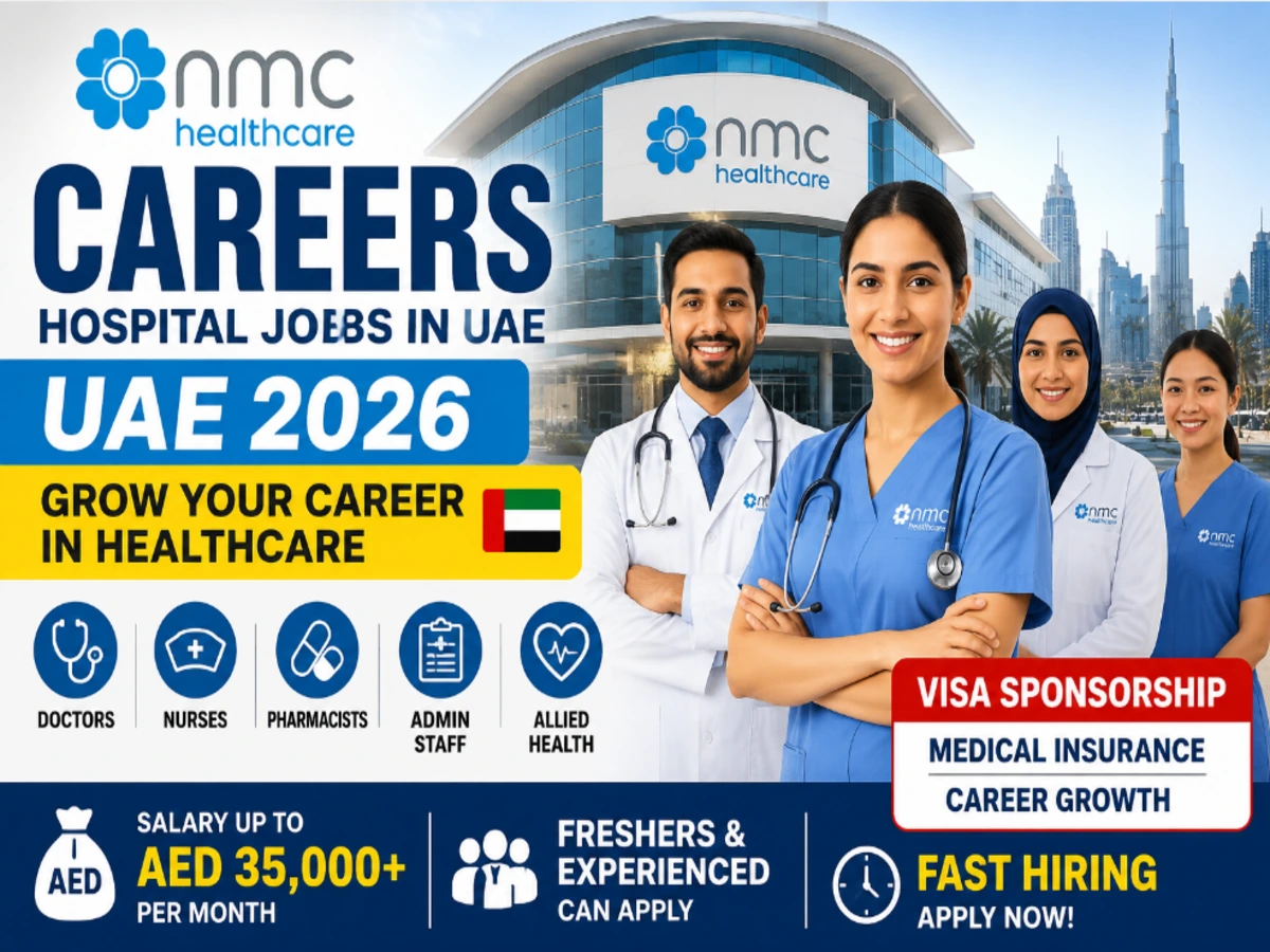 NMC Careers UAE 2026 | Latest Hospital Jobs in Dubai & Abu Dhabi