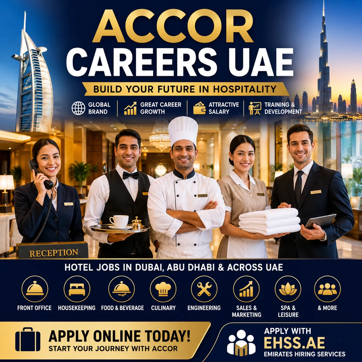 Accor Careers UAE: Hotel Jobs in Dubai, Salary, Freshers & Apply Online
