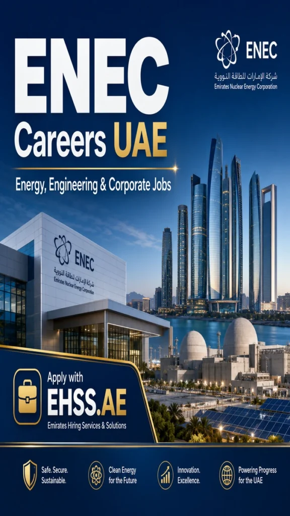 ENEC Careers UAE 2026: Latest Jobs, Salaries & Apply Online