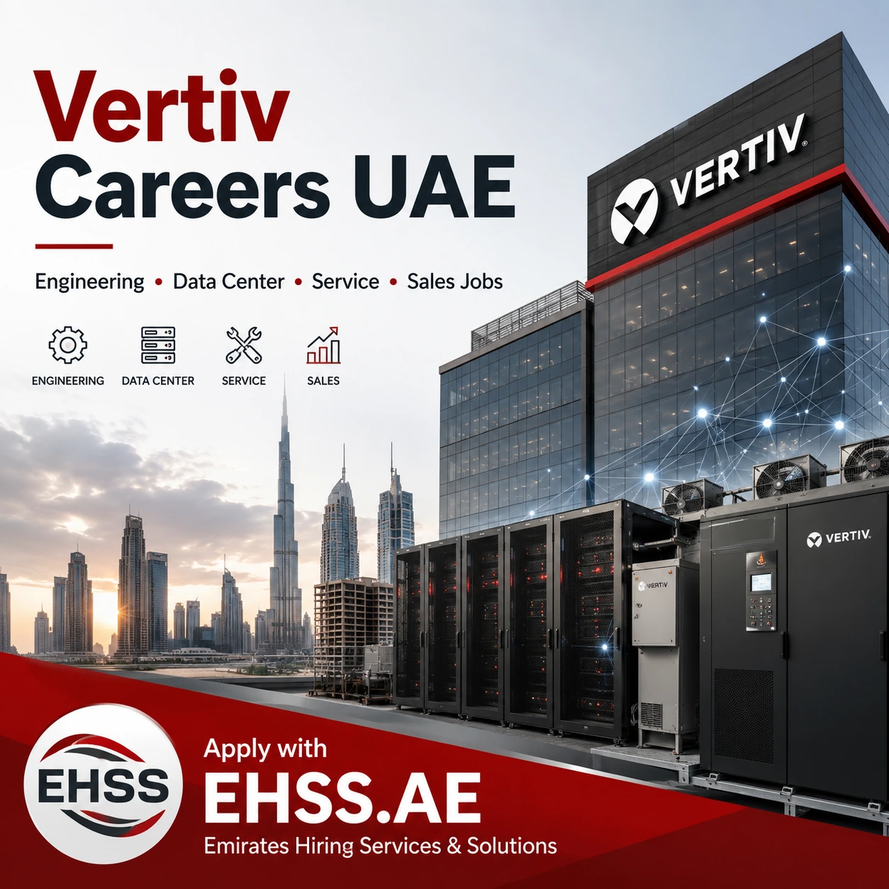 8 Vertiv UAE Jobs Open Right Now (June 2026) — Switchgear, Busbar & More