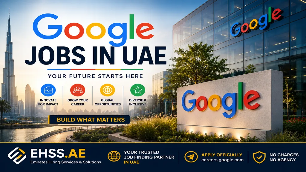 Google Jobs in UAE 2026 – Latest Google Careers Dubai Vacancy